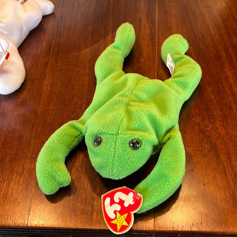 “Legs” original 90s Ty beanie baby, good condition.